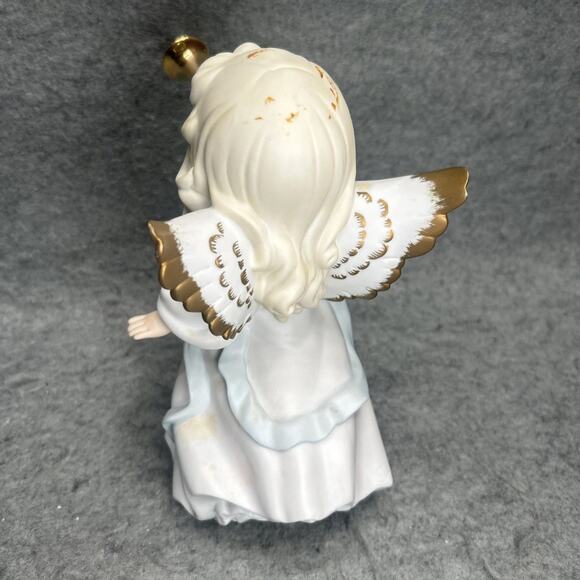 1996 Precious Moments "Sing In Excelsis Deo" Figurine/Tree Topper Missing Halo - Picture 2 of 10